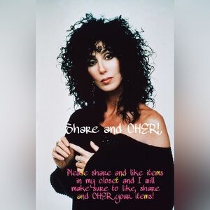 Like, Share, share and CHER!